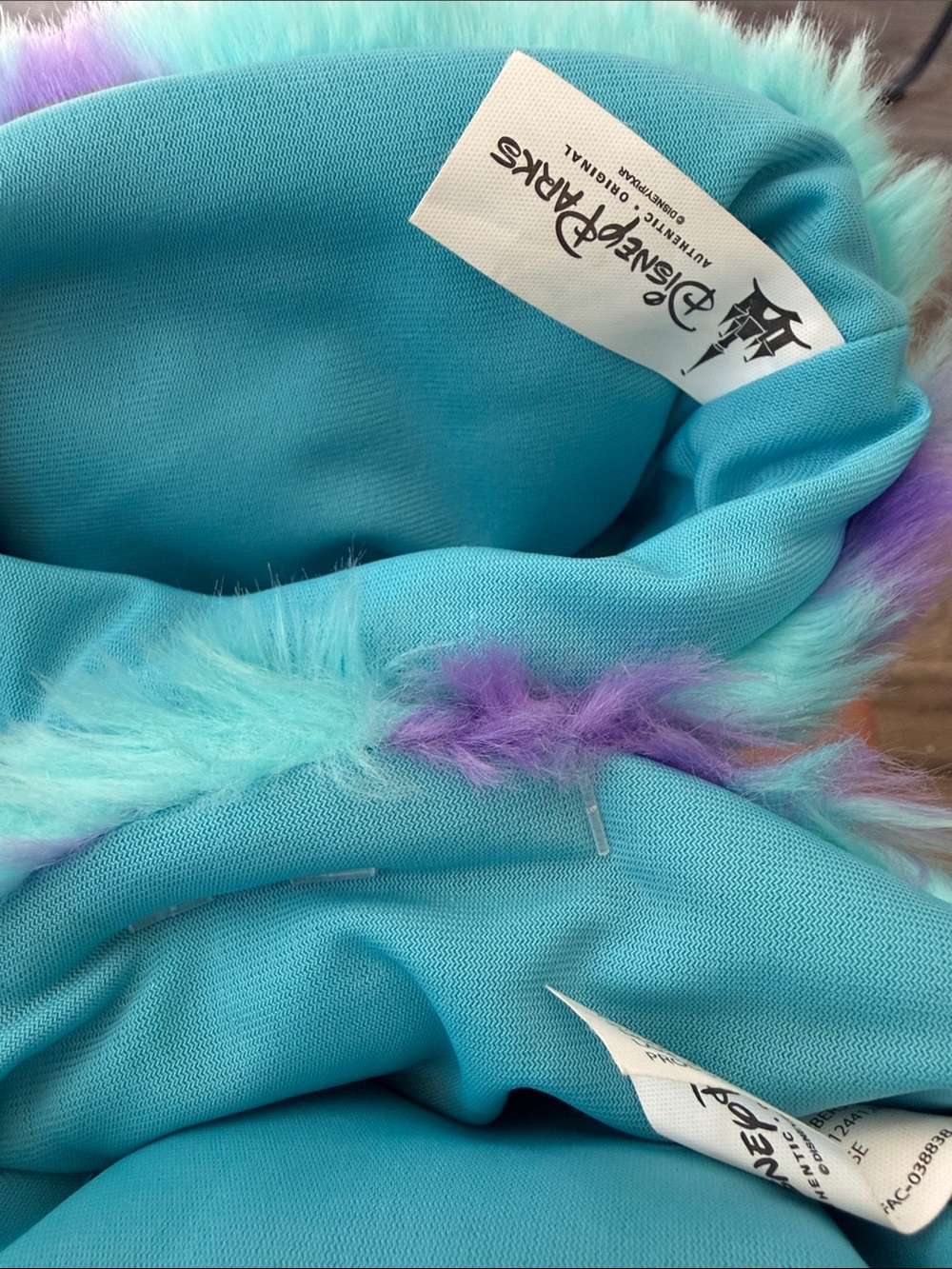 DisneyParks Monsters Inc Sulley plush claw gloves - Picture 5 of 5